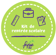 kit rentrée FCPE 82
